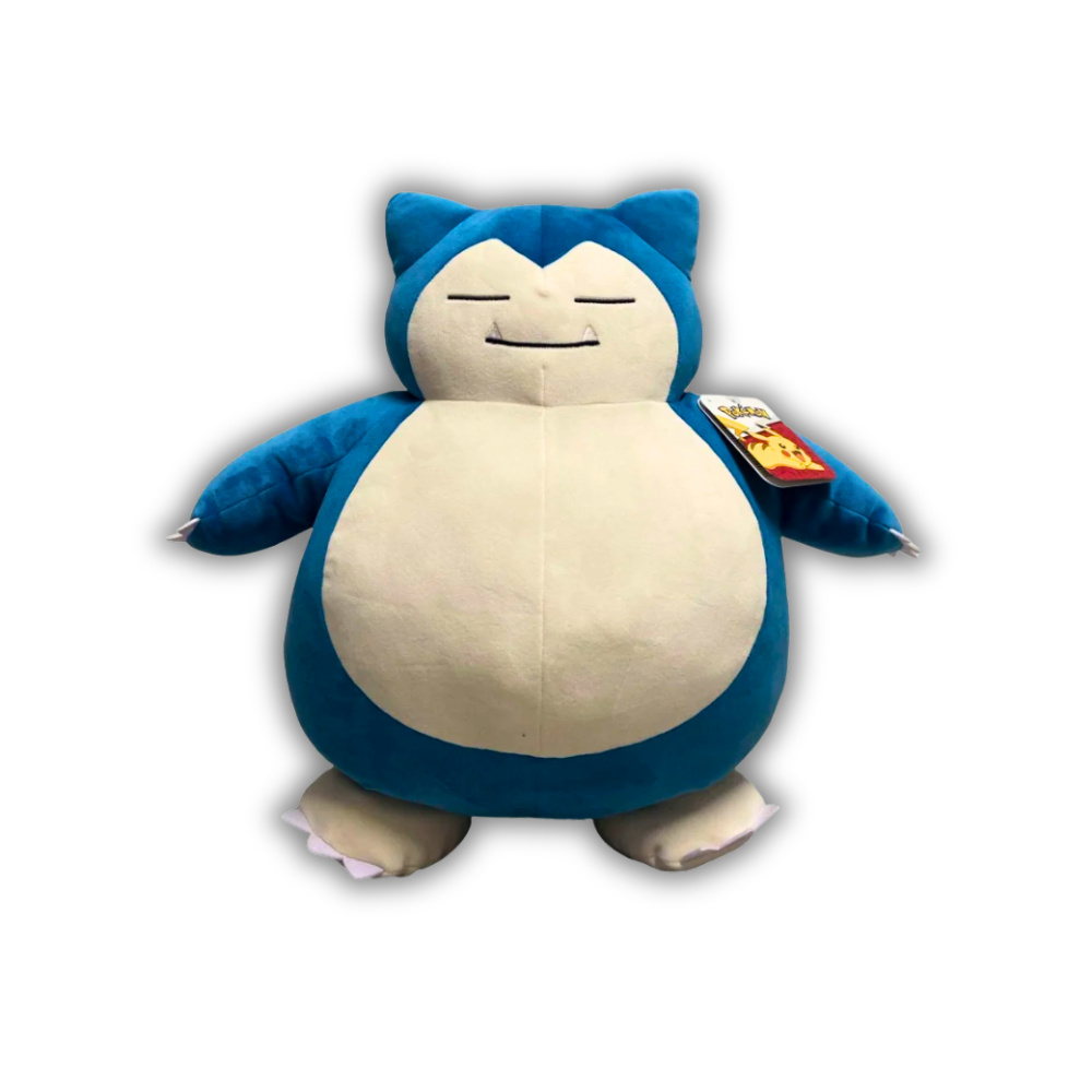 Peluche Ronflex 45cm - Pokémon Dormeuse Officielle
