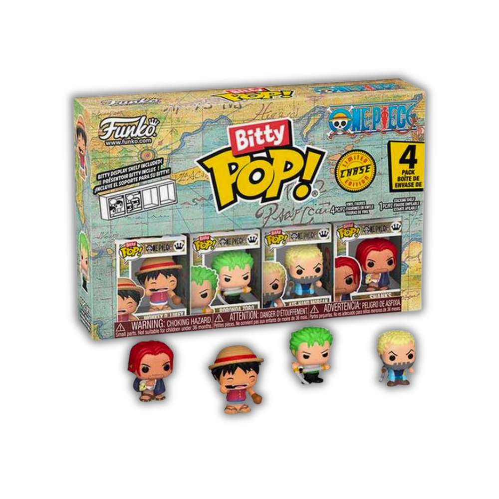 Funko Bitty Pop! 4-Pack : One Piece - Monkey D. Luffy