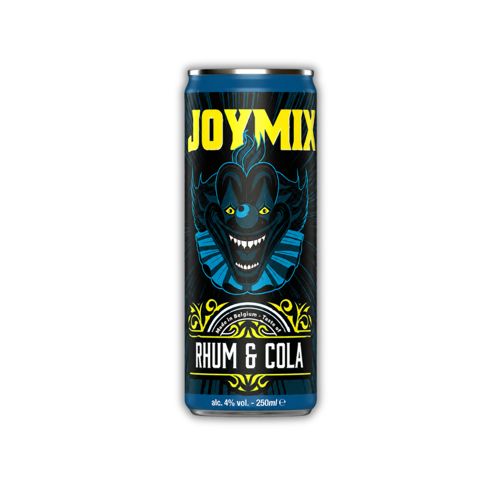 Joymix Rhum Cola 25cl - Boisson Alcoolisée à Petit Prix