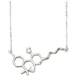 Molécule en argent sterling  43 cm