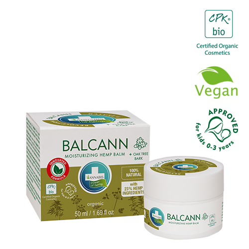 BALCANN - Baume Bio + Écorce de chêne 50 ml - Hashtag CBD Products