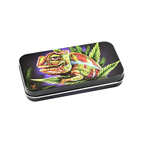 Boîte en métal Chameleon (12x6,5cm) - Hashtag CBD Products