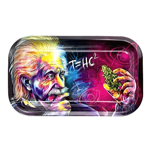 Grand plateau en métal - Einstein - Hashtag CBD Products