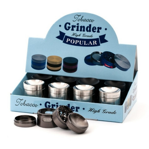 Grinder en métal - 40mm - 4 parties - Hashtag CBD Products