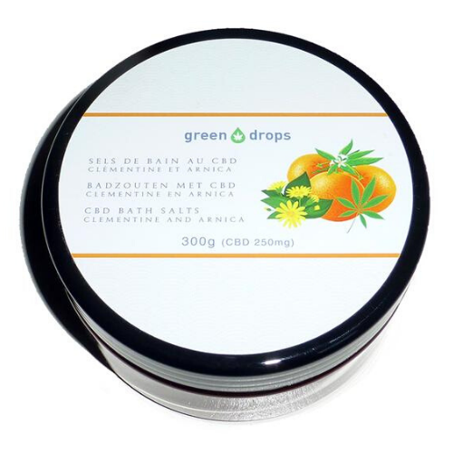 Sels de bain CBD - Clémentine - Hashtag CBD Products